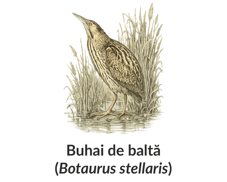 Buhai de baltă (Botaurus stellaris)