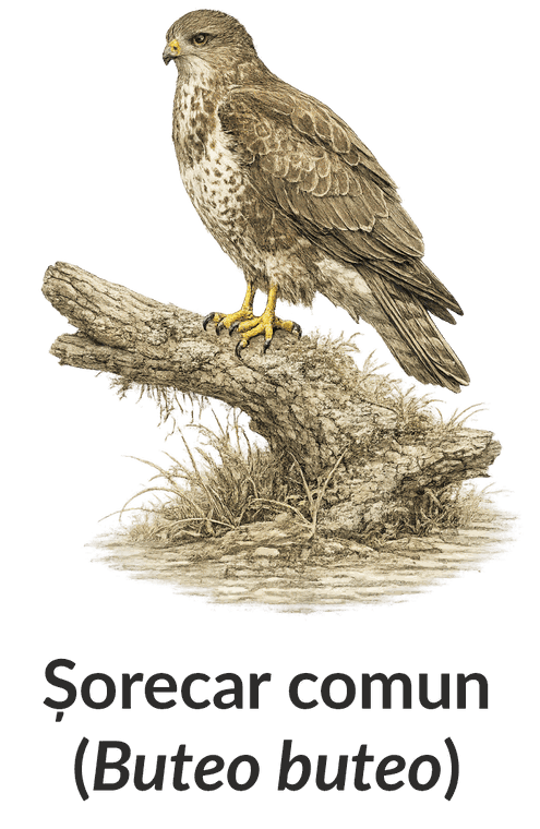 Șorecar comun (Buteo buteo)