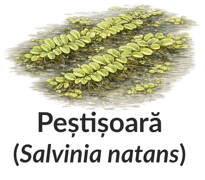 Peștișoară (Salvinia natans)