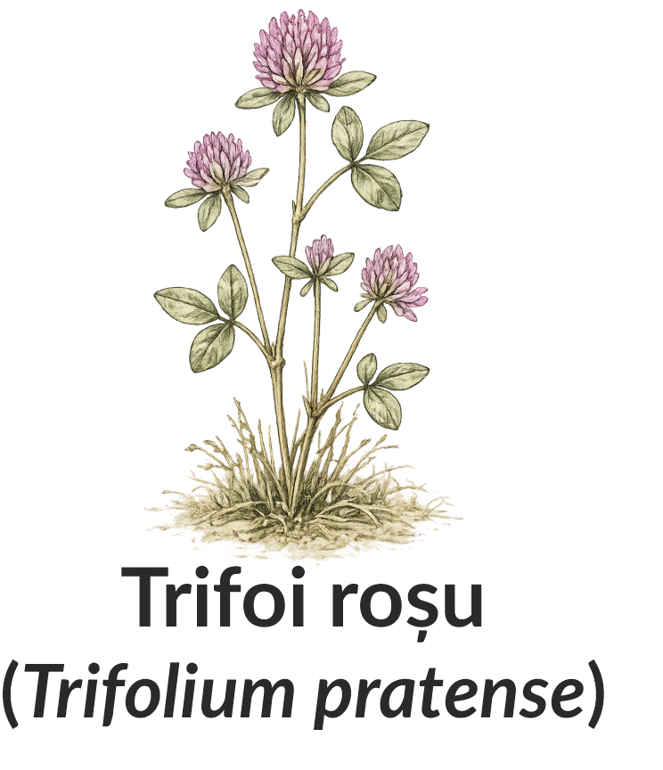 Trifoi roșu (Trifolium pratense)